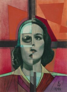 Ohne Titel (Collage) II; aus; ‘Die 150 Blätter’ (1940) Karl Wiener